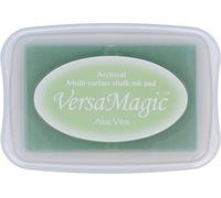 Tsukineko Tinta VERSAMAGIC Color Aloe Vera Efecto Tiza 95x65mm. Almohadilla