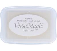 Tsukineko Tinta VERSAMAGIC Color Blanco Nube Efecto Tiza 95x65mm. Almohadilla