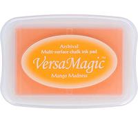 Tsukineko Tinta VERSAMAGIC Color Locura de Mango Efecto Tiza 95x65mm. Almohadilla