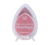 Tsukineko Tinta VERSAMAGIC Color Malva malteada Efecto Tiza 32x50mm. Almohadilla Gota