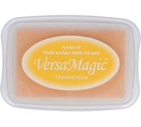 Tsukineko Tinta VERSAMAGIC Color Paja Efecto Tiza 95x65mm. Almohadilla