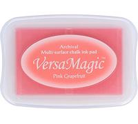 Tsukineko Tinta VERSAMAGIC Color Pomelo Rosado Efecto Tiza 95x65mm. Almohadilla