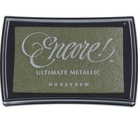 Tsukineko Ultimate Metallic Pads Pigment Ink Pad, Honeydew, Negro, Talla única