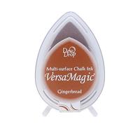Tsukineko VersaMagic Multi Superficie Dew Drop Gesso Inkpad-Gingerbread