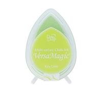 Tsukineko VersaMagic Multi Superficie Dew Drop Gesso Inkpad-Key Lime