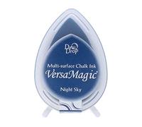 Tsukineko VersaMagic Multi Superficie Dew Drop Gesso Inkpad-Night Sky