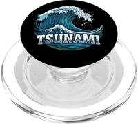 Tsunami de tormenta tormentosa PopSockets PopGrip para MagSafe