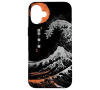 Tsunami Moderno: una Ola contemporánea de Ukiyo-e Carcasa para iPhone 16 Plus