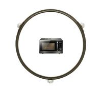 TSUOUKL 1 Unidad Anillo Giratorio para Microondas 18,9 cm, Soporte de Rodillos Universal para Plato de Vidrio, Repuesto de Ruedas para Horno, Diámetro 189mm, Altura 14mm