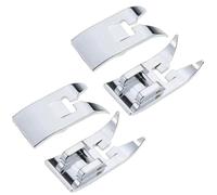 TSUOUKL 4 Piezas Prensatelas Universal 7301, Pie Multifuncional para Máquina de Coser, Compatible con Todas las Máquinas Domésticas, Costura Recta y Zigzag para Bricolaje y Arreglos de Ropa