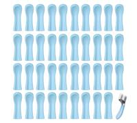 TSUOUKL 40 Puntas de Repuesto para eliminación Cera oído para cámaraoídos, Puntas de Cuchara de Silicona, Puntas de Repuesto para Limpiador de oídos para Adultos, endoscopio de eliminación