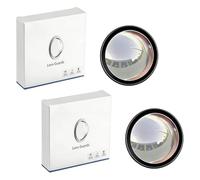 Tsynapter 2/4/6 fundas para cámara de coche con protección óptica multicapa que mantiene la lente limpia de gotas de agua, fácil instalación, protector de lente recubierto de realidad