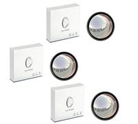 Tsynapter 2/4/6 fundas para cámara de coche con protección óptica multicapa que mantiene la lente limpia de gotas de agua, fácil instalación, protector de lente recubierto de realidad