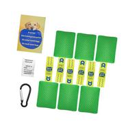 Tsynapter Colección multiusos de reconocimiento de aromas para perros que contiene centro de plantas y piezas de condimento para entrenamiento de perros, marcadores de aroma natural