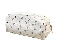 Tsynapter Estuche estético de gran capacidad para lápices, bolsa de maquillaje, estuches para bolígrafos, arcos, suministros escolares, gran capacidad, Arco., Mass Beauty