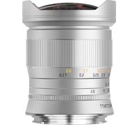TT Artisan - Lente Ojo de pez de 11 mm f 2.8 de Formato Completo, Cuerpo de Metal, Lente Ultra Gran Angular con Montura Canon RF, Color Plateado