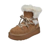 TT bagatt Botas clásicas para mujer, con forro cálido, Marrón Offwhite 6021, 39 EU