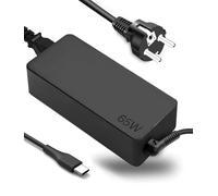 TT&C Cargador Portátil USB C 65W para len-ovo ThinkPad X280 X380 X390 L390 E480 E580 E590 E495 T480,Yoga C720 C730 C910 C940,Chromebook,HP,AS-US,Acer,Google Cargador Tipo-C Adaptador Alimentación