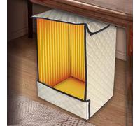 TT-YEC Calentador De Pies Eléctrico Plegable Para Uso Debajo Del Escritorio, Calentador Liviano Con Temporizador De 4 Niveles, Pequeño Calentador Personal Para Rodillas, Piernas Y Pies.,B