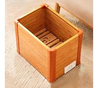 TT-YEC Calentador De Pies Seguro Y Portátil, Calentador De Pies Y Tobillos De Madera Con Ajuste De Temperatura Continuo De 5 Niveles, Almohadilla Térmica Simple/Doble.,L