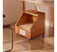 TT-YEC Calentador Personal Pequeño Para Pies, Calentador Envolvente De Madera Para Pies Y Tobillos Con Termostato Continuo, Calentador Debajo Del Escritorio