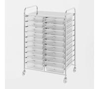 TT-YEC Carro De Almacenamiento Móvil De Gran Capacidad, Organizador De Estanterías Para Peluquería Con 4-20 Cajones, Armario De Almacenamiento Con Ruedas Para Salón De Belleza.,20 drawers c