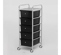 TT-YEC Carro De Almacenamiento Móvil De Gran Capacidad, Organizador De Estanterías Para Peluquería Con 4-20 Cajones, Armario De Almacenamiento Con Ruedas Para Salón De Belleza.,5 drawers b