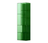 TT-YEC Estantería Moderna Minimalista De Acrílico De Pie, Estante Esquinero De Pie para CD, Estante para Discos De Vinilo, Estante Expositor Cúbico para Objetos De Colección,High160cm d