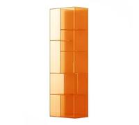 TT-YEC Estantería Moderna Minimalista De Acrílico De Pie, Estante Esquinero De Pie para CD, Estante para Discos De Vinilo, Estante Expositor Cúbico para Objetos De Colección,High160cm a