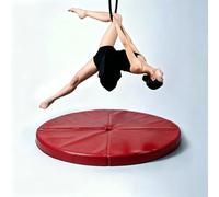 TT-YEC Esterilla Anticaídas De PU para Pole Dance, Esterilla Protectora Plegable para Pole Dance, 5 Cm De Grosor, Esterilla De Baile Portátil, Adecuada para Yoga En Casa,D l150cm/59.05in