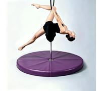 TT-YEC Esterilla Anticaídas De PU para Pole Dance, Esterilla Protectora Plegable para Pole Dance, 5 Cm De Grosor, Esterilla De Baile Portátil, Adecuada para Yoga En Casa,B l120cm/47.24in