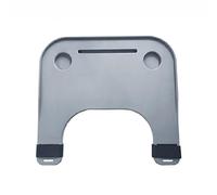 TT-YEC Mesa Bandeja Para Silla De Ruedas Con Portavasos, Mesa De Regazo Desmontable, Mesa De Comedor Con Silla Inodoro De Plástico ABS, Con Arnés De Seguridad, Plegable,Gris