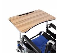 TT-YEC Mesa De Comedor De Madera Para Personas Mayores En Silla De Ruedas, Con Una Bandeja Multifuncional Para Comer Cómodamente Y Una Mesa Desmontable Con Soporte De Tubo De Acero.,C
