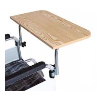 TT-YEC Mesa De Comedor De Madera Para Sillas De Ruedas, Bandeja Para Sillas De Ruedas Para Adultos, Mesa De Bandeja Desmontable, Mesa De Comedor Plegable