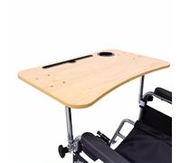 TT-YEC Mesa De Regazo Desmontable Para Silla De Ruedas Con Ranura Para Tarjeta SIM Y Portavasos, Mesa De Bandeja Portátil Para Silla De Ruedas, Accesorios Para Silla De Ruedas,D