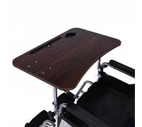 TT-YEC Mesa De Regazo Desmontable Para Silla De Ruedas Con Ranura Para Tarjeta SIM Y Portavasos, Mesa De Bandeja Portátil Para Silla De Ruedas, Accesorios Para Silla De Ruedas,C