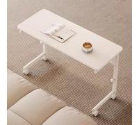 TT-YEC Mesita De Noche Móvil De Altura Ajustable, Escritorio De Computadora De Madera Maciza Para Uso Doméstico, Mesa De Regazo Plegable Accesible Para Sillas De Ruedas,A is 100cm long