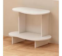 TT-YEC Mueble De Madera para Altavoces, Estante Multifuncional para Tocadiscos Doméstico, Estante Abierto De Acrílico para CD, Apto para DVD, Libros Y Discos,B