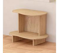 TT-YEC Mueble De Madera para Altavoces, Estante Multifuncional para Tocadiscos Doméstico, Estante Abierto De Acrílico para CD, Apto para DVD, Libros Y Discos,C