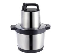 TT-YEC Picadora De Carne Eléctrica De Acero Inoxidable, Vaso Para Picar Alimentos De Gran Capacidad De 6-8L, Picadora De Alimentos Multifuncional, Ajuste De Velocidad De 2 Velocidades,8l