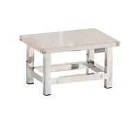 TT-YEC Silla De Ducha De Acero Inoxidable Antideslizante, Ayuda De Baño para Personas Mayores Y Discapacitadas, Silla Multifuncional, Asiento De Ducha De Metal Resistente,H20cm