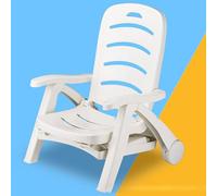 TT-YEC Silla De Salón De Patio Plegable Blanco, Solar De Ángulo Ajustable, Silla De Jardín De Gravedad Cero, Silla De Salón Al Aire Libre Ligera para La Playa, Piscina