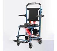 TT-YEC Silla Salvaescaleras Móvil Para Personas Mayores, Silla De Ruedas Eléctrica De Aleación De Aluminio Para Subir Escaleras, Silla De Evacuación De Escaleras Plegable,A