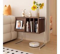 TT-YEC Soporte Creativo para Tocadiscos De Madera con Mueble para Discos De Vinilo, Estante para CD Y Mesa Organizadora, Adecuado para Salas De Música Y Salas De Estar,H