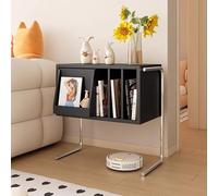 TT-YEC Soporte Creativo para Tocadiscos De Madera con Mueble para Discos De Vinilo, Estante para CD Y Mesa Organizadora, Adecuado para Salas De Música Y Salas De Estar,F