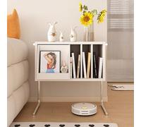 TT-YEC Soporte Creativo para Tocadiscos De Madera con Mueble para Discos De Vinilo, Estante para CD Y Mesa Organizadora, Adecuado para Salas De Música Y Salas De Estar,E