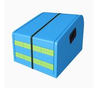 TT-YEC Tobogán Plegable para Niños, Tobogán De Escalera Grande Y Acolchado Suave, Equipo De Juegos Interior Y Exterior Resistente Y Antideslizante, Adecuado para Niños De 3 A 10 Años,G l420cm