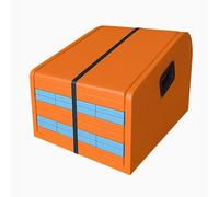 TT-YEC Tobogán Plegable para Niños, Tobogán De Escalera Grande Y Acolchado Suave, Equipo De Juegos Interior Y Exterior Resistente Y Antideslizante, Adecuado para Niños De 3 A 10 Años,D l340cm