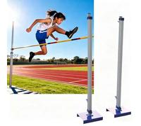 TT-YEC Un Par De Marcos Estándar Ajustables para Salto De Altura Escolar, Marcos De Entrenamiento De Aluminio Ajustables, Altura De 30 A 230 Cm, Varillas De Medición De Salto,A