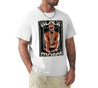 TT44TRTFxdr Isaac-Hayes-Black-Moses-Shirt-T-Shirt-Edition-Plain-Mens-Tall